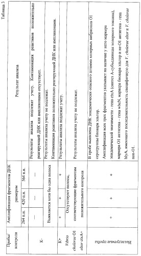 Способ детекции и определения биотипа, серогруппы и токсигенности возбудителя холеры и набор для его осуществления (патент 2360972)