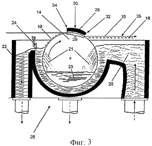 Удлиненная зона прессования на цилиндрическом формующем устройстве (патент 2390596)