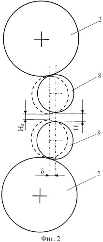 Листопрокатная клеть кварто (патент 2429091)