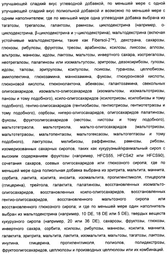 Композиция натурального интенсивного подсластителя, используемая к столу (патент 2425589)