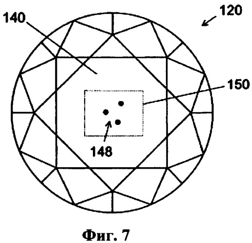 Способ и система для лазерного мечения драгоценных камней, таких как алмазы (патент 2357870)