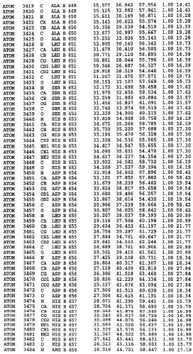 Кристаллическая структура фосфодиэстеразы 5 и ее использование (патент 2301259)