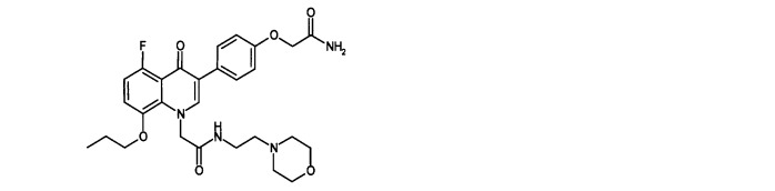 Хинолоновое соединение и фармацевтическая композиция (патент 2544530)