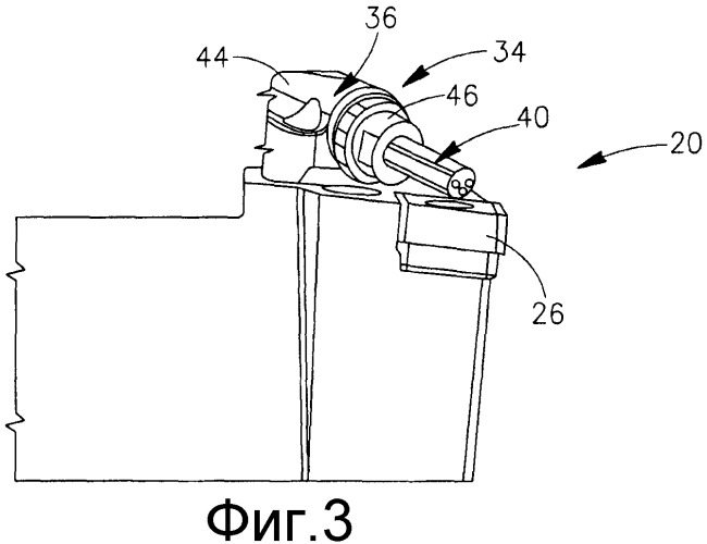 Режущий инструмент с выдвижным соплом (патент 2507035)
