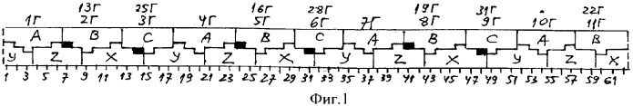 Трехфазная двухслойная электромашинная обмотка в z=186&#183;c пазах при 2p=22&#183;c и 2p=26&#183;c полюсах (патент 2343618)