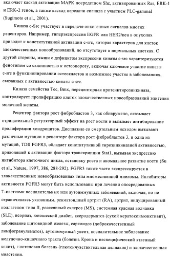 Соединения и композиции в качестве ингибиторов протеинтирозинкиназы (патент 2386630)