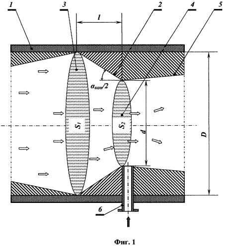 Турбулентный реактор смешения гетерогенных смесей (патент 2298430)