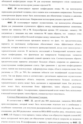 Стент из скользящих и блокирующих элементов (патент 2429801)