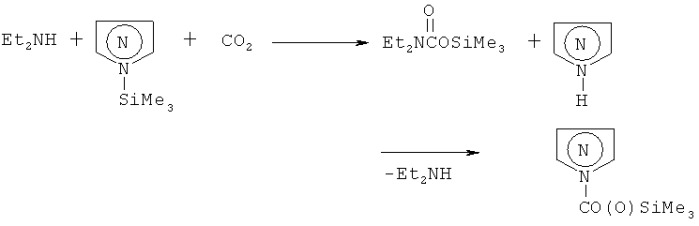 Способ получения о-силилуретанов, содержащих диазольные фрагменты (патент 2462468)