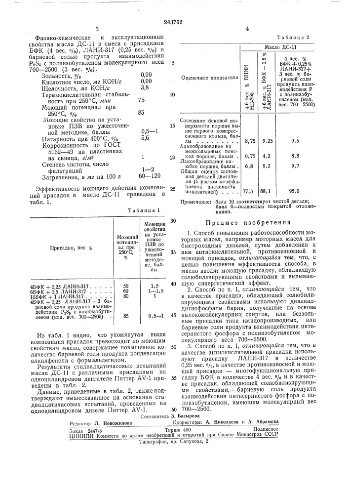 Г. г. виннер, и. е. добкин,и. д. афанасьев, т. а. рогачевская, н. д. волкова, т. г. малышева,в. а. сомов, о. а. никифоров, а. м. кулиев, ф. г. сулейманова,э. ф. мальчевская и г. а. зейналова (патент 243762)