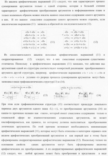 Функциональная структура условно &quot;i&quot; разряда параллельного сумматора троичной системы счисления f(+1,0,-1) в ее позиционно-знаковом формате f(+/-) (патент 2380741)