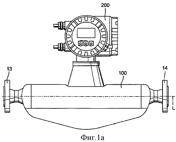 Измерительный преобразователь вибрационного типа и применение его во встроенном измерительном приборе (патент 2406072)