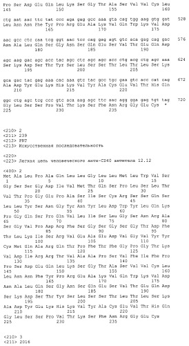 Применение анти-cd40-антител (патент 2442606)