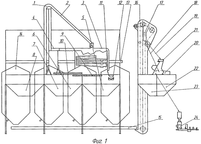 Универсальный зерно- и семяочистительный агрегат (патент 2551091)