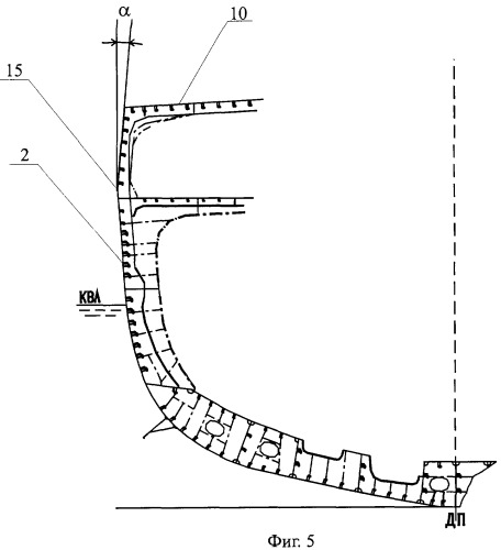 Корабль водоизмещением класса фрегата (патент 2311313)