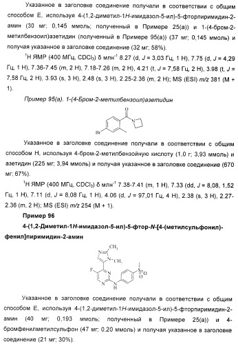 Новые пиримидиновые производные и их применение в терапии, а также применение пиримидиновых производных в изготовлении лекарственного средства для предупреждения и/или лечения болезни альцгеймера (патент 2433128)