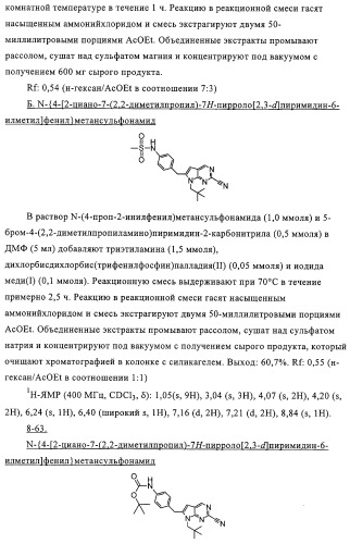 Пирролопиримидины, обладающие свойствами ингибитора катепсина к, и способ их получения (варианты) (патент 2331644)