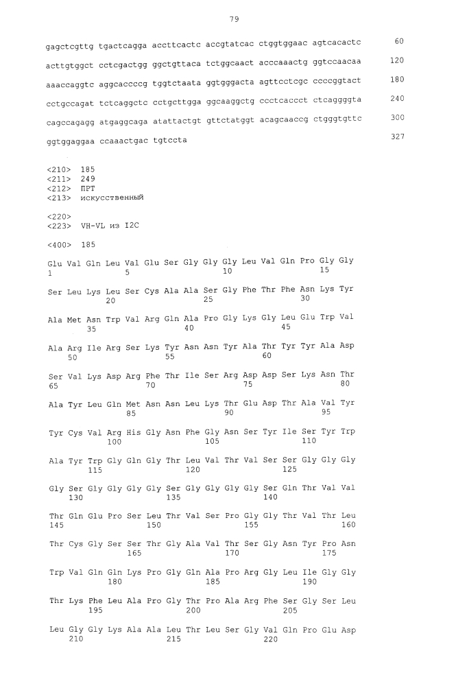 Биспецифическое одноцепочечное антитело к psmaxcd3 с межвидовой специфичностью (патент 2617942)