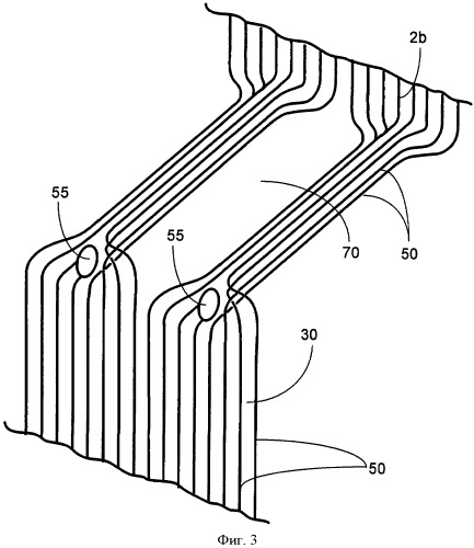 Циркулирующий псевдоожиженный слой с соплами для подачи вторичного воздуха в топочную камеру (патент 2537482)
