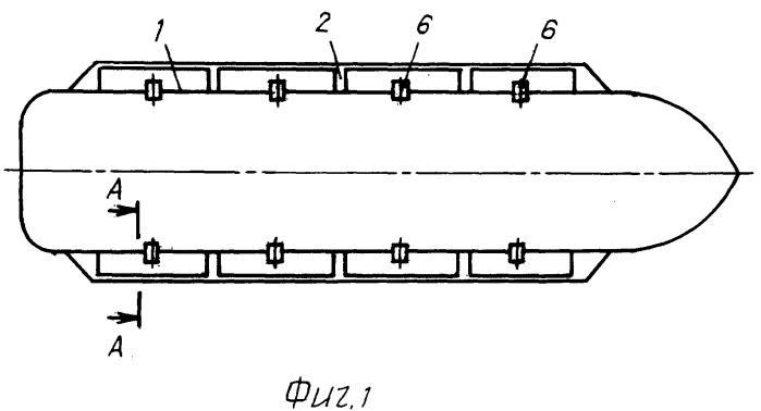 Устройство для поддержания судна на плаву в аварийной обстановке (патент 2497712)