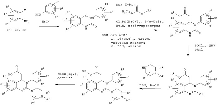Способ получения дигидрохиназолинов (патент 2419617)
