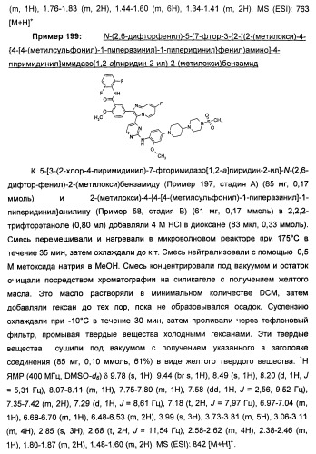 Имидазопиридиновые ингибиторы киназ (патент 2469036)