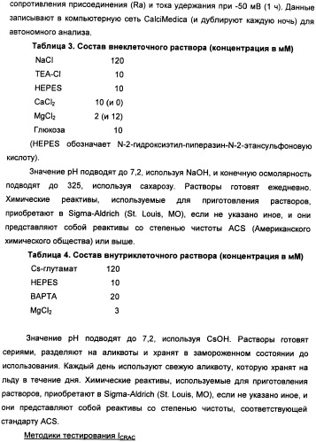 Соединения, модулирующие внутриклеточный кальций (патент 2472791)