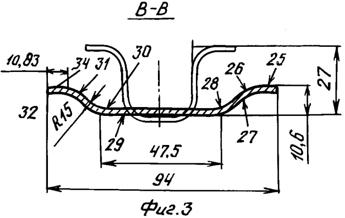 Фасонный стальной профиль безопасности двери автомобиля (патент 2405690)