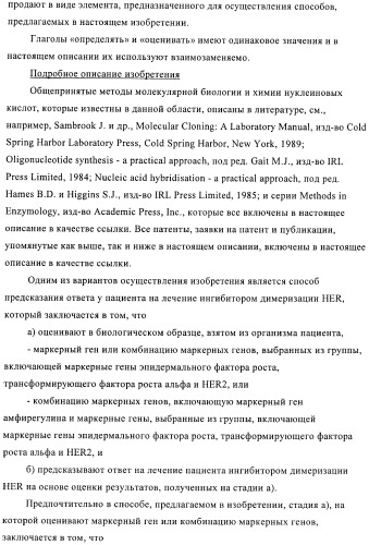 Способ предсказания ответа на лечение (патент 2408735)