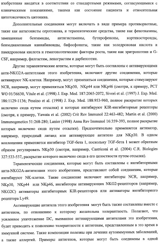 Моноклональные антитела против nkg2a (патент 2481356)