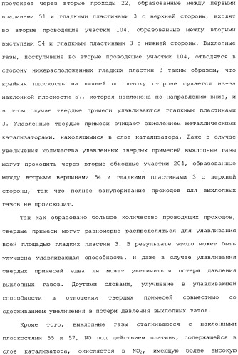 Устройство для очистки выхлопных газов (патент 2343961)