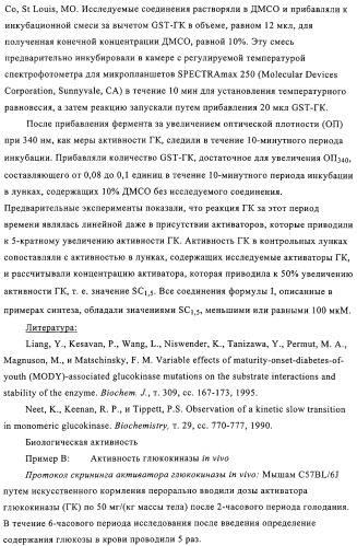 5-замещенные пиразиновые или пиридиновые активаторы глюкокиназы (патент 2310648)
