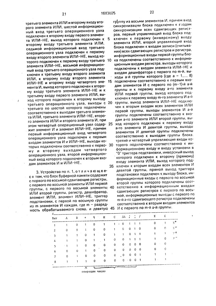 Устройство для реализации подстановок (патент 1683025)