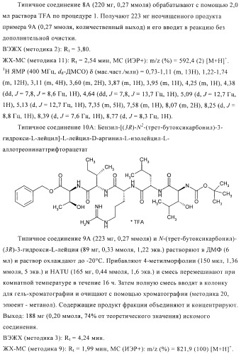 Способ получения производных лизобактина (патент 2434878)