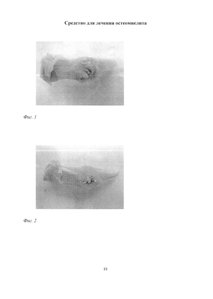Средство для лечения остеомиелита (патент 2604124)