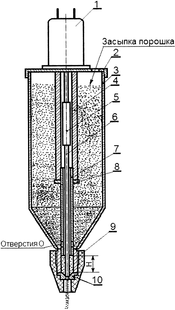 Порошковый питатель для плазменно-порошковой наплавки (патент 2607679)