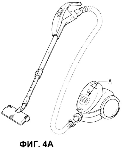 Пылесос с указателем уровня входного напряжения (патент 2257131)