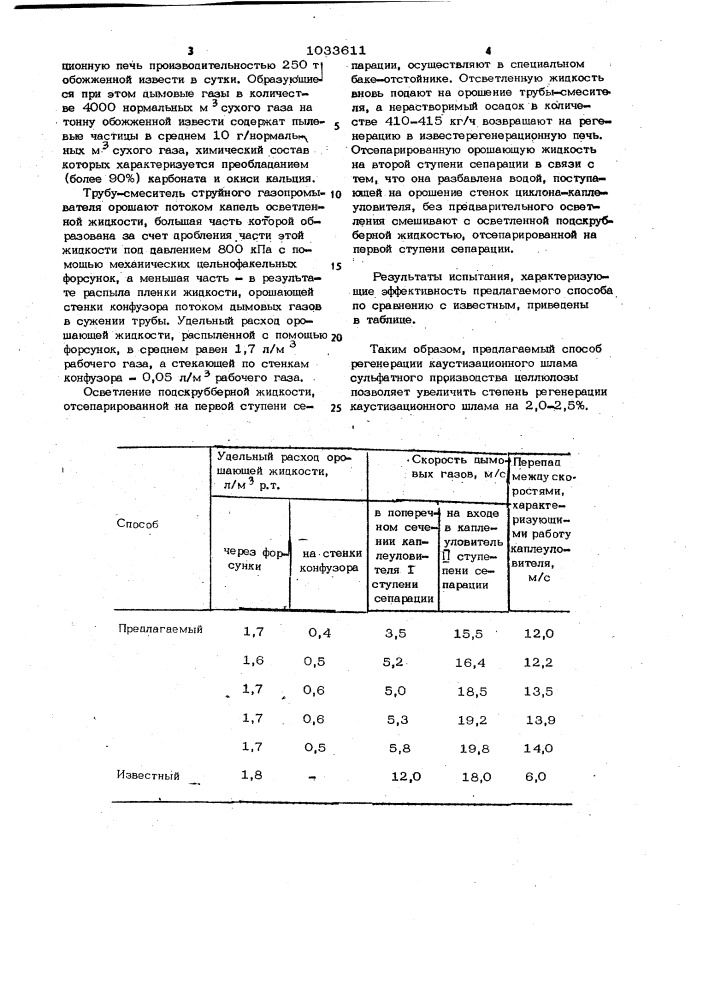 Способ регенерации каустизационного шлама сульфатного производства целлюлозы (патент 1033611)
