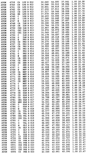 Кристаллическая структура фосфодиэстеразы 5 и ее использование (патент 2301259)