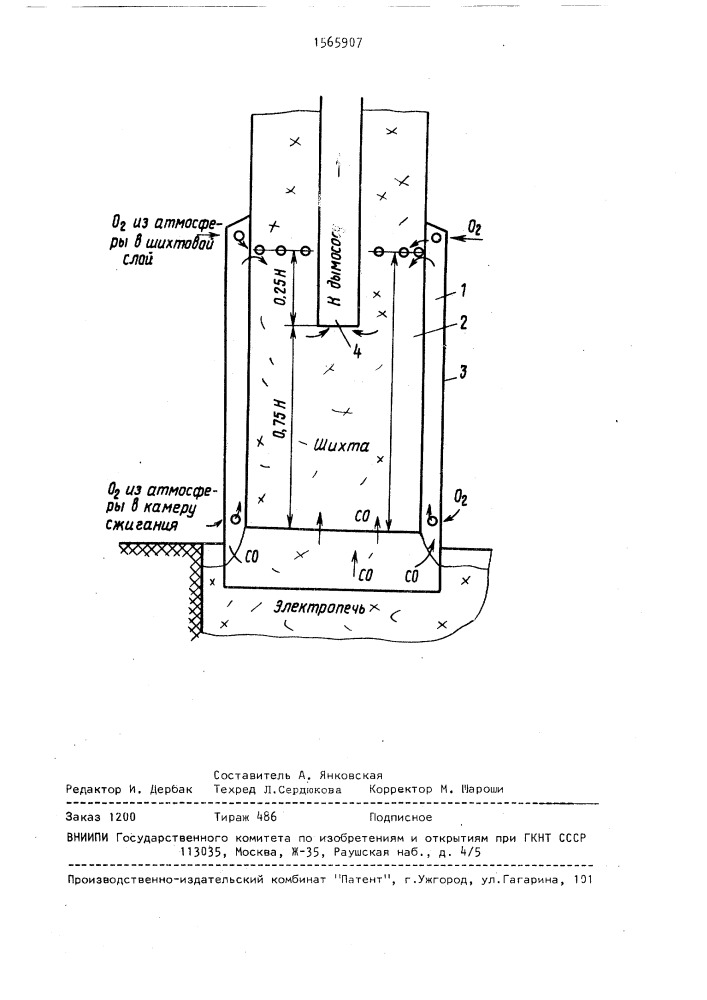 Способ выплавки ферросплавов в рудовосстановительных электропечах (патент 1565907)