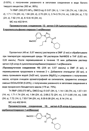 Производные пиразола в качестве ингибиторов 11-бета-hsd1 (патент 2462456)