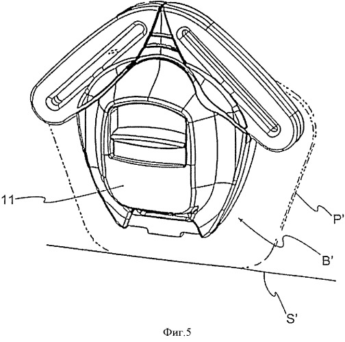 Пряжка и блок ремня безопасности для детского сиденья для транспортного средства (патент 2506871)
