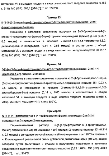 Производные пиридина и пиримидина в качестве антагонистов mglur2 (патент 2451673)