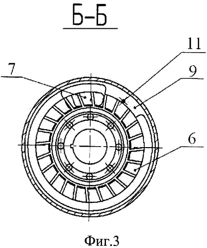 Ступень насоса вихревого с односторонней проточной частью (патент 2418985)