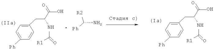 Способ получения и выделения 2-ациламино-3-дифенилпропионовой кислоты (патент 2520215)