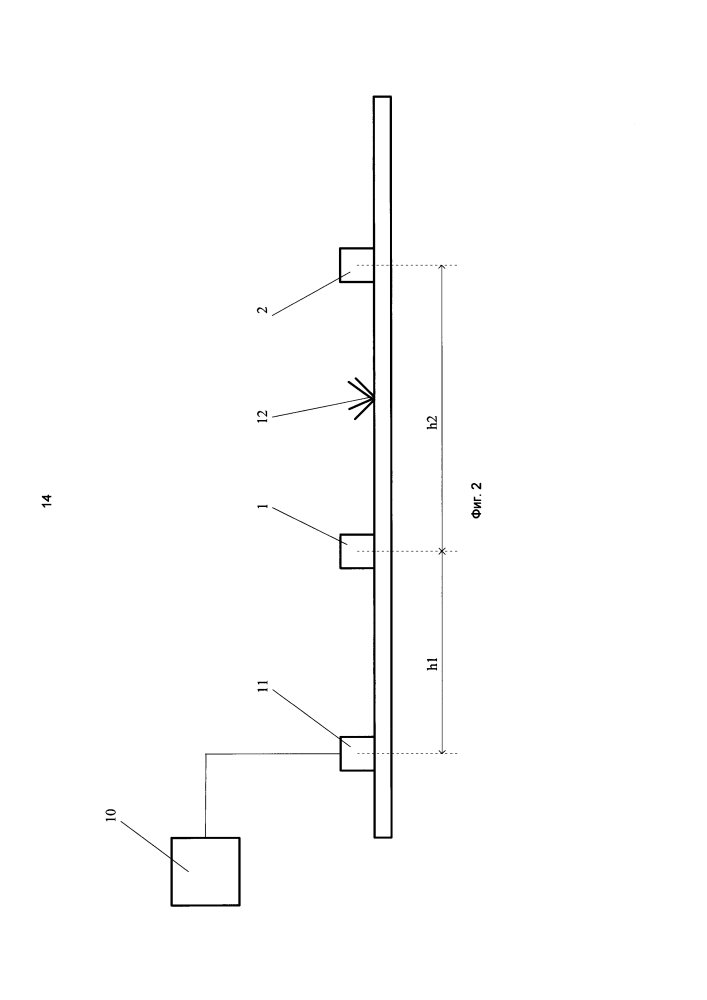 Способ определения места течи в трубопроводе и устройство для его осуществления (патент 2620023)