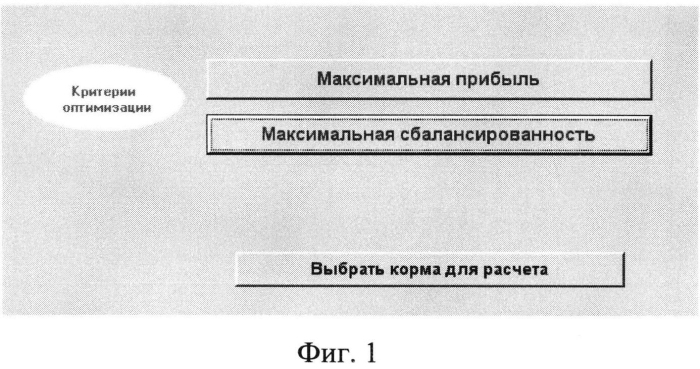 Устройство составления по различным критериям оптимизации близкого к экономически наилучшему кормового рациона и приготовления близкой к экономически наилучшей кормовой смеси при программируемом росте животных и птицы при наличии информации об их живой массе (патент 2553384)