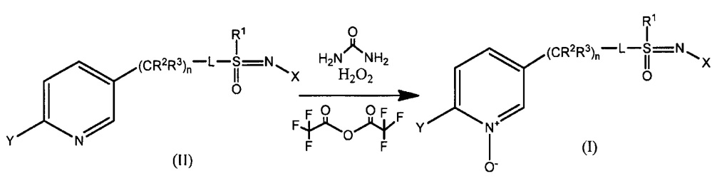 Получение n-замещенных n-оксидов сульфоксиминпиридина (патент 2628287)