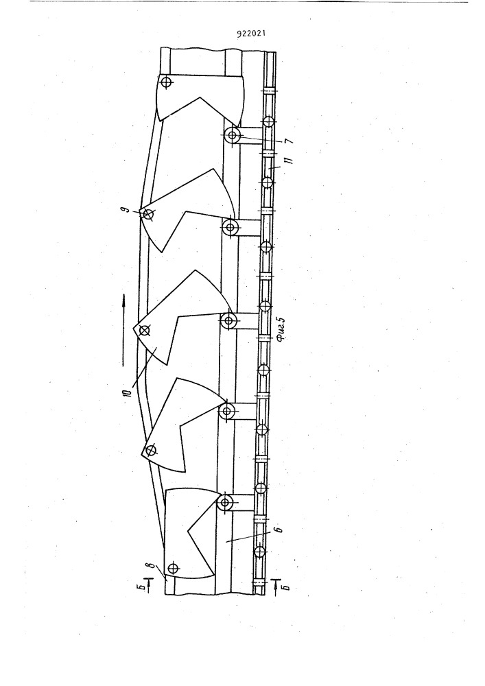 Эскалатор декопова с двумя рабочими лестничными ветвями (патент 922021)