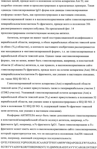 Антитела к амилоиду бета 4, имеющие гликозилированную вариабельную область (патент 2438706)